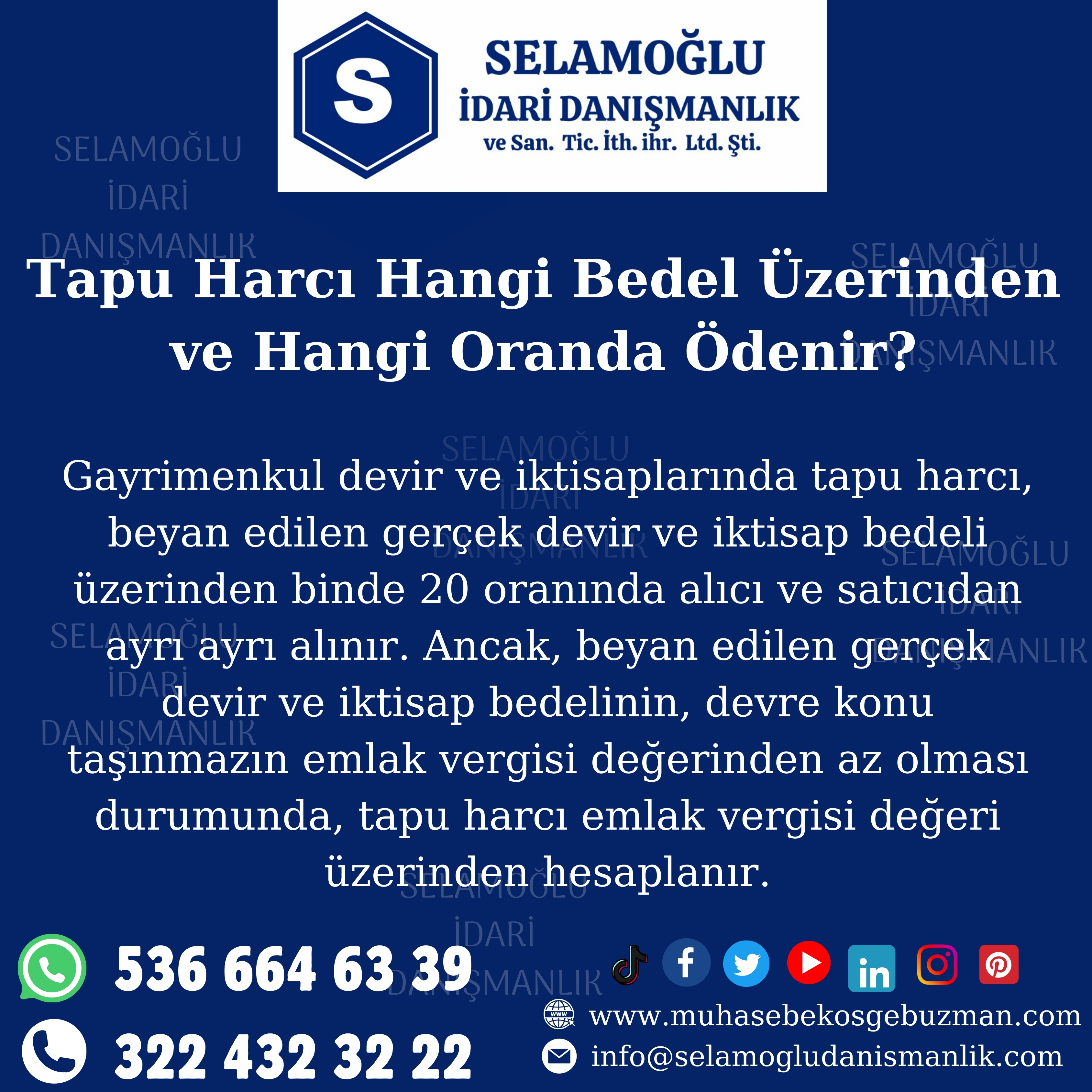 Tapu Harcı Hangi Bedel Üzerinden ve Hangi Oranda Ödenir ?