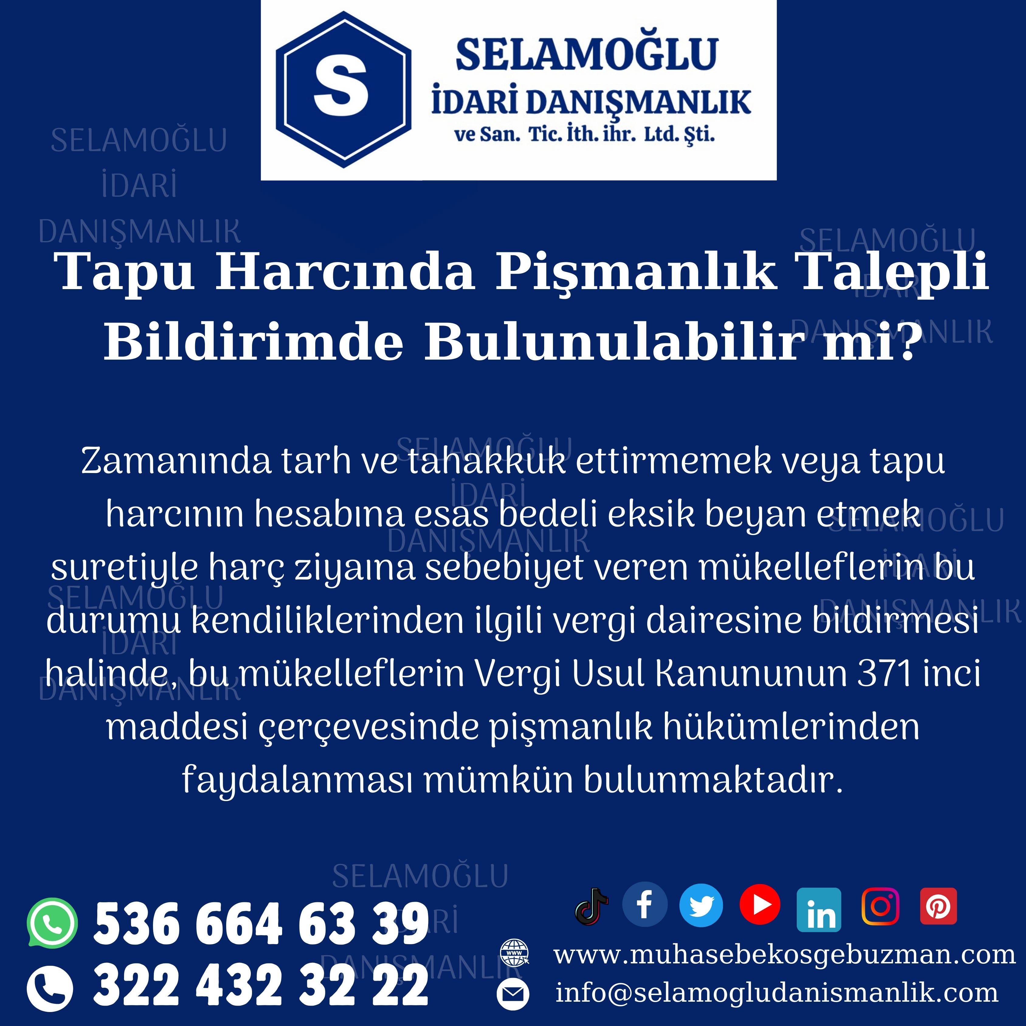 Tapu Harcında Pişmanlık Talepli Bildirimde Bulunulabilir mi?