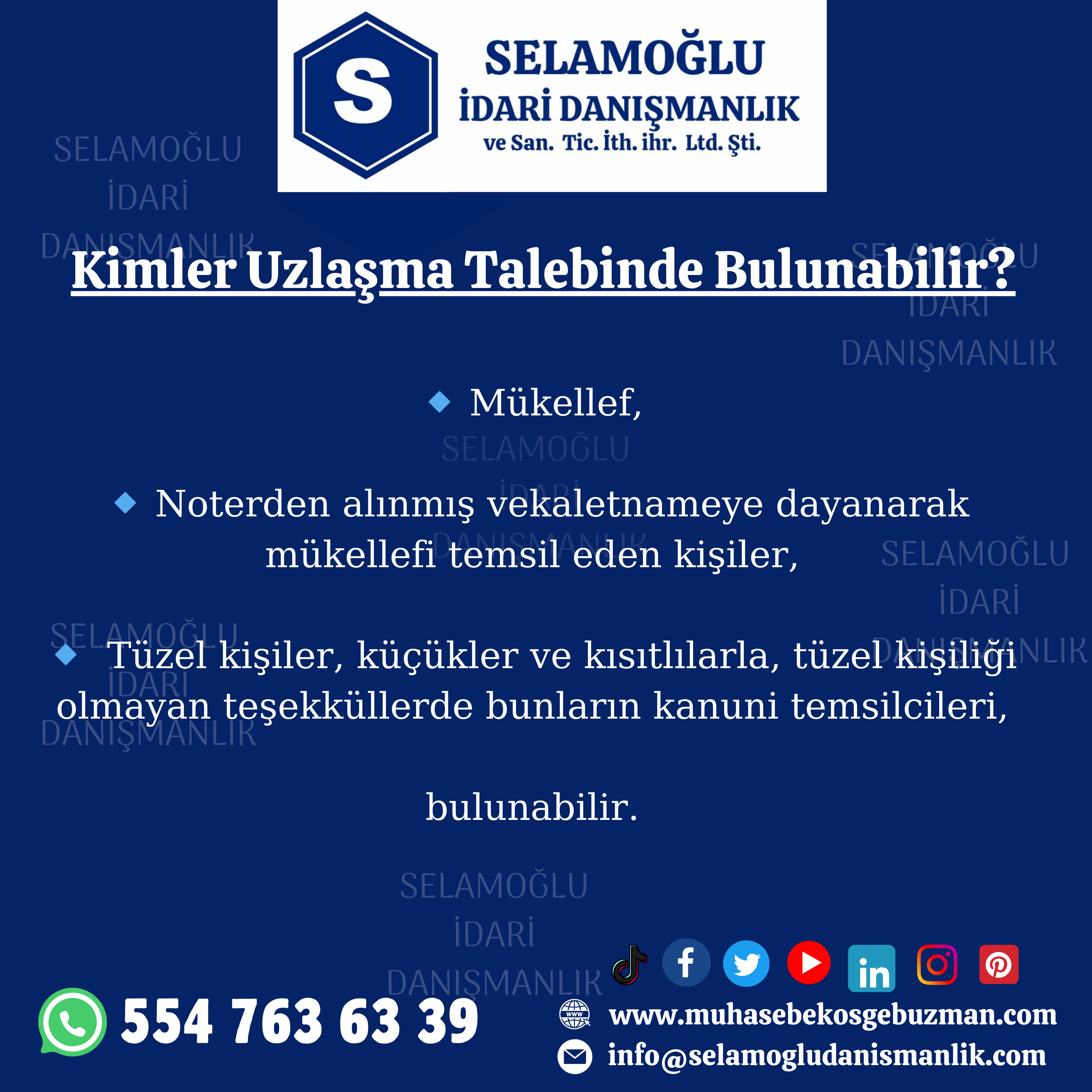 Kimler Uzlaşma Talebinde Bulunabilir?