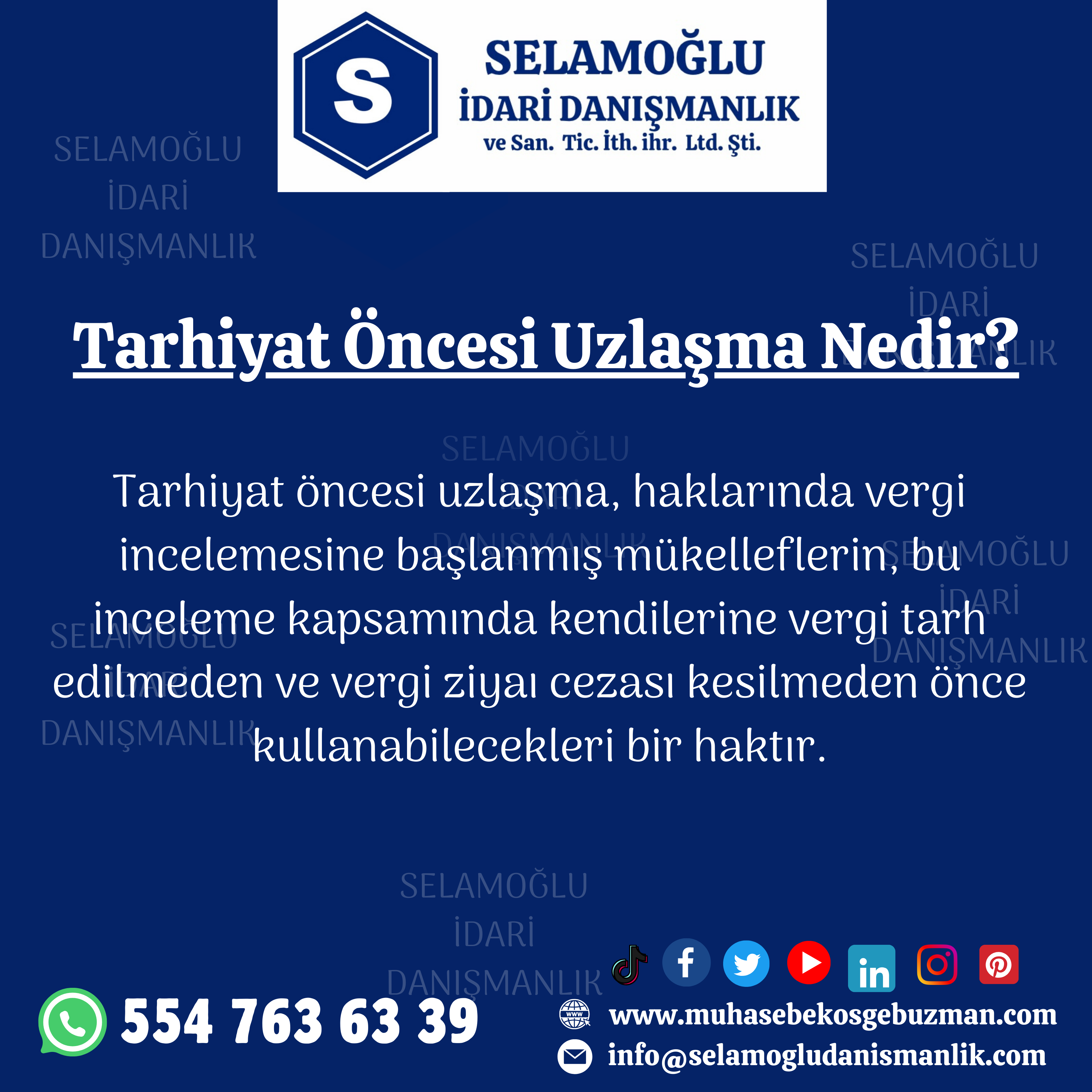 Tarhiyat Öncesi Uzlaşma Nedir?