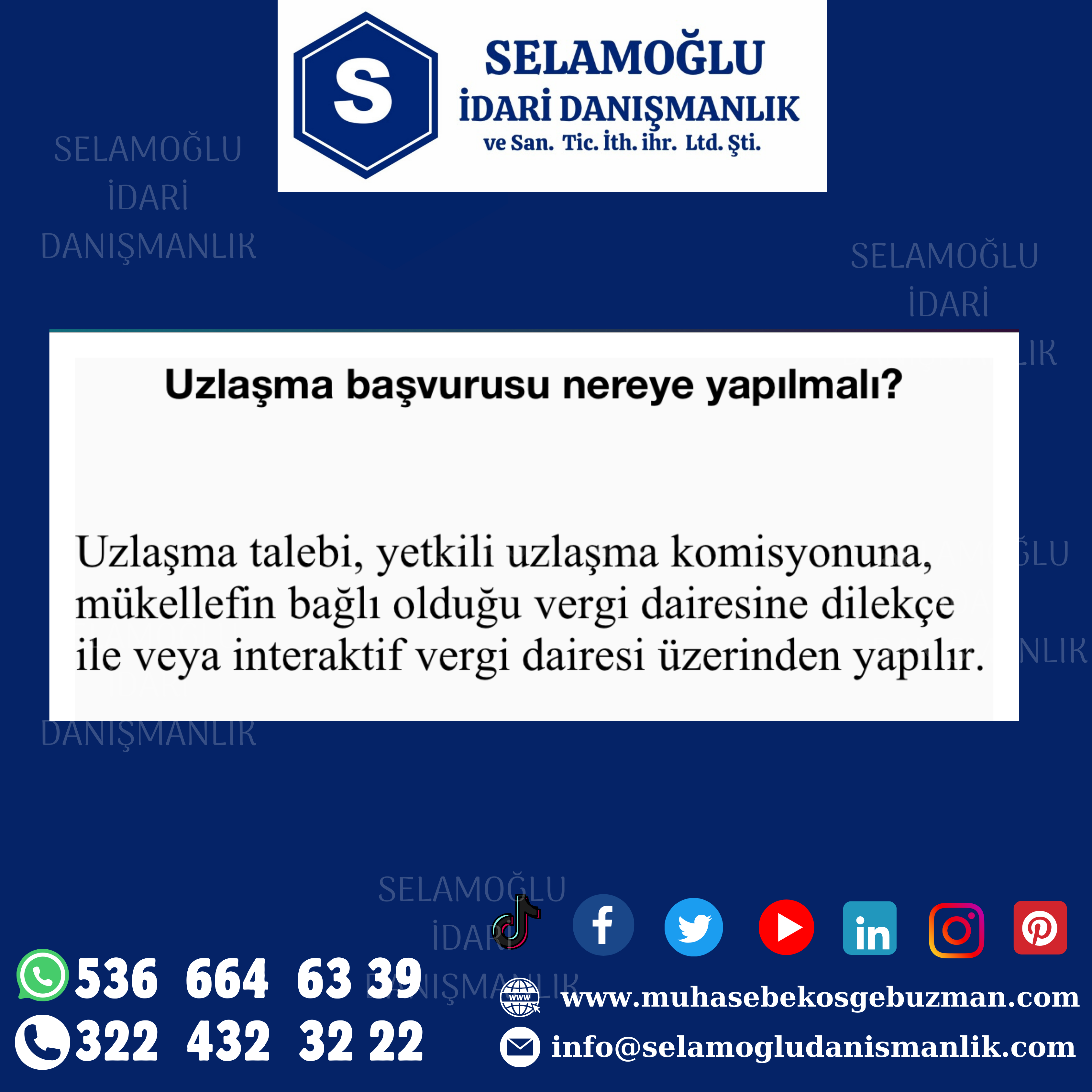 UZLAŞMA BAŞVURUSU NEREYE YAPILMALIDIR?